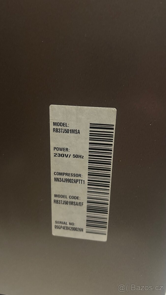 Lednice s mrazákem samsung - 3