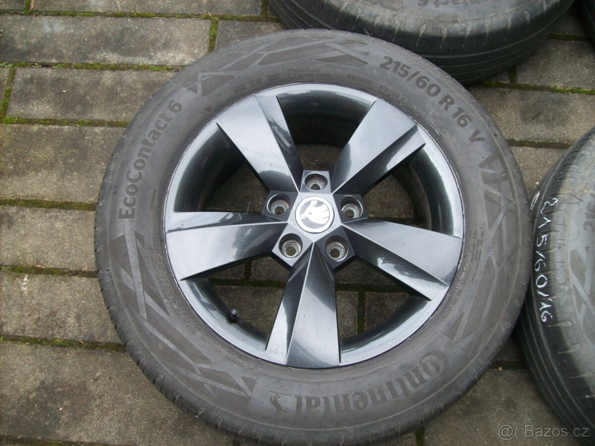 Alu kola Karoq Continental 215.60.16" - 3