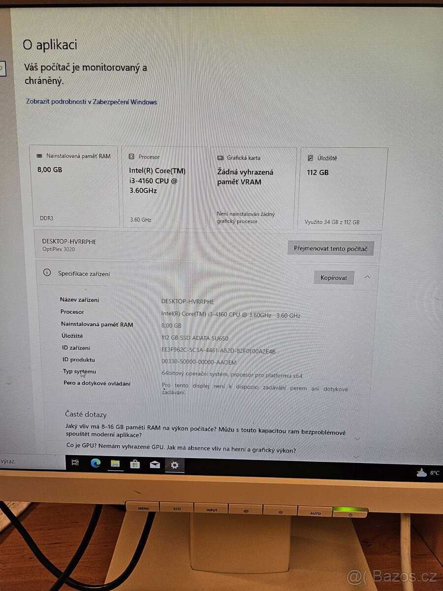 Dell Optiplex MT 3020 - 3