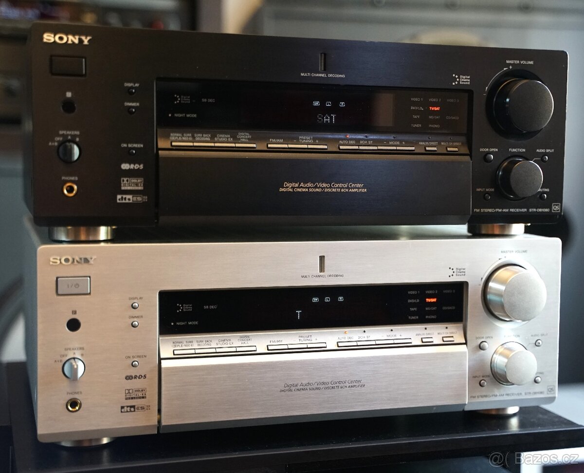 SONY STR DB 1080 QS BLACK/SILVER - 3