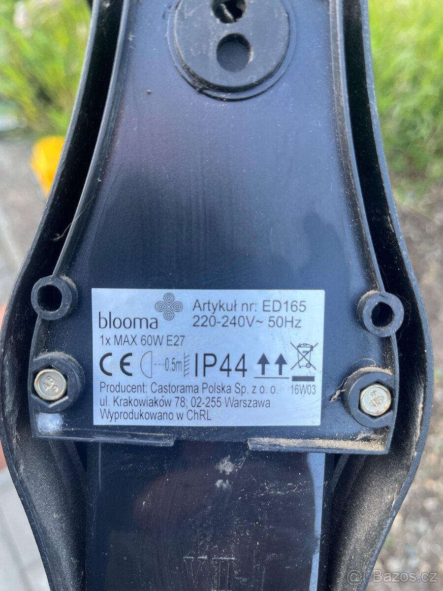 Nástěnné venkovní světlo - 3