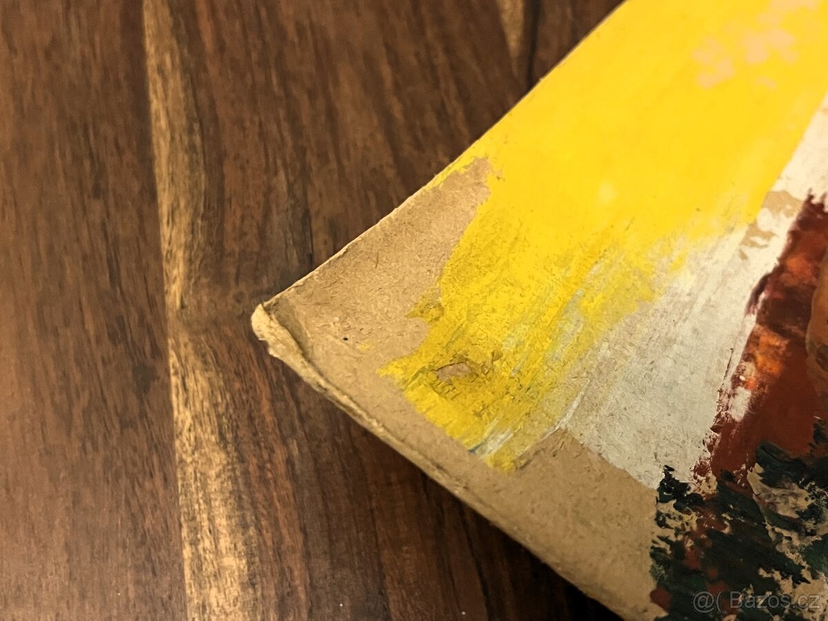 Dvě krajinomalby - J. Sládek, signováno, nerámováno - 3