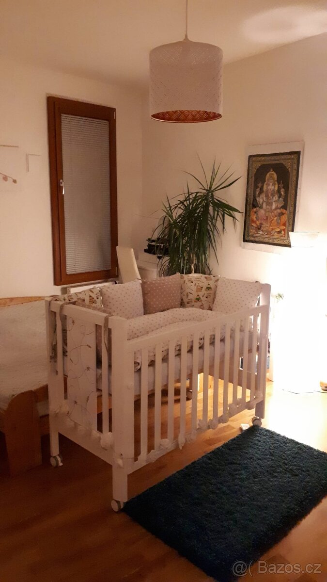 Dřevěná postýlka Micuna - 3