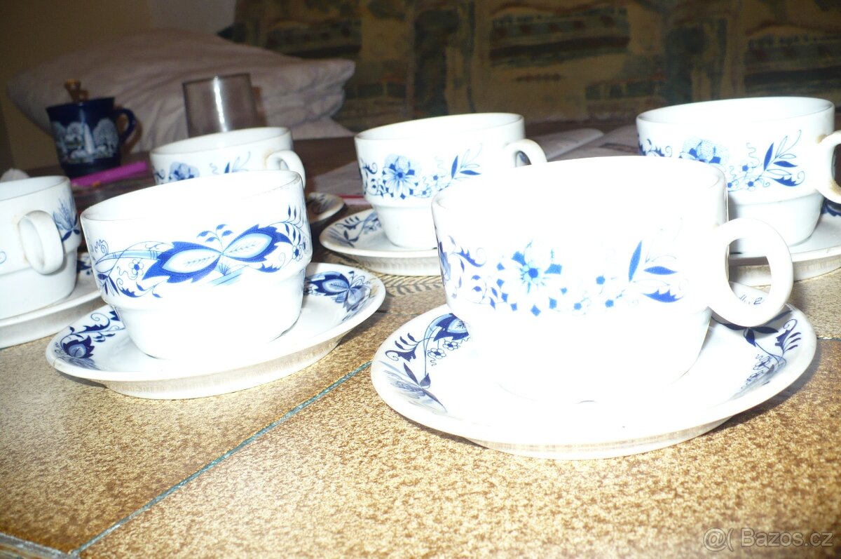 kávová / čajová / souprava cibulák - 3