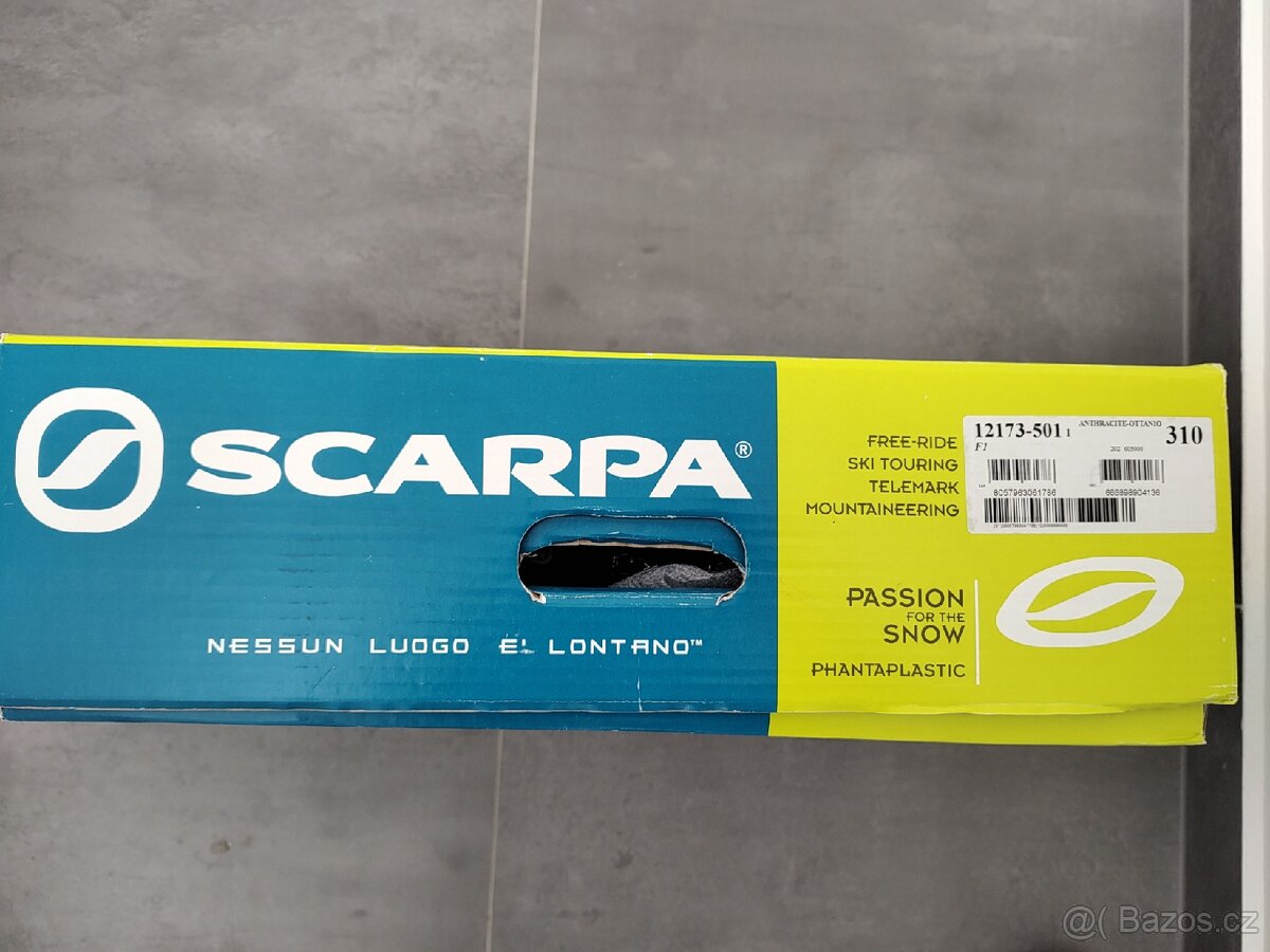 Skialpové boty Scarpa F1, vel 310 - 3