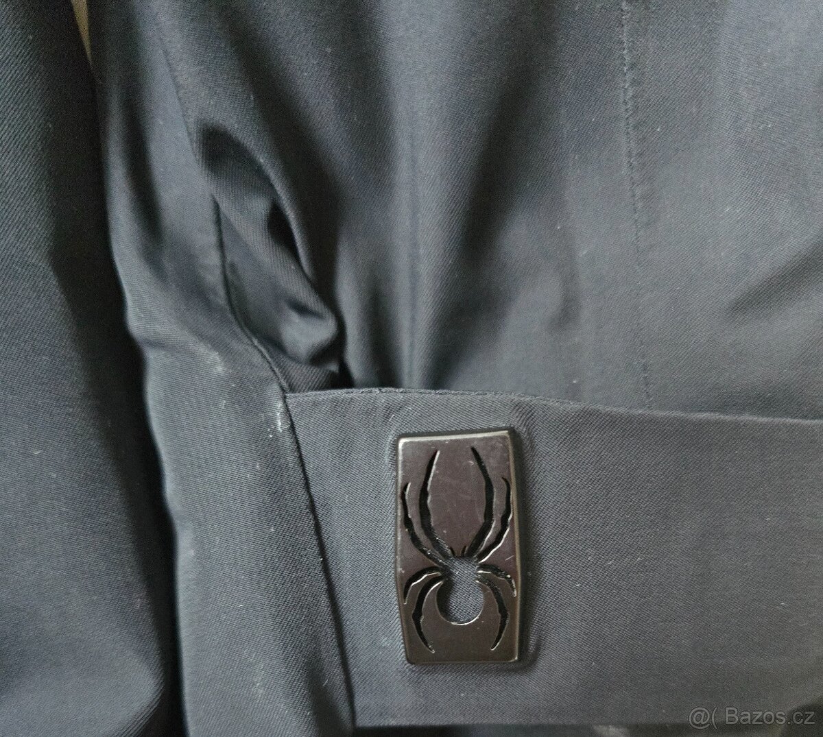 Pánská černá lyžařská bunda Spyder vel. XL - 3