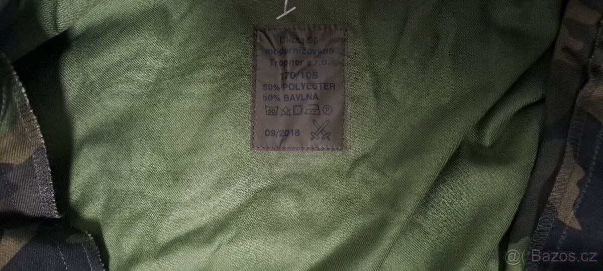 Maskáče vz.95 celoroční modernizované + tričko s dlouhým ruk - 3