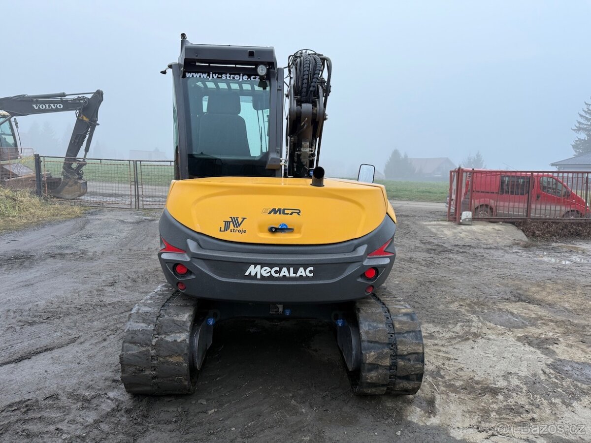 MECALAC 8MCR ,r.v. 2021, klima, dobrý stav - 3