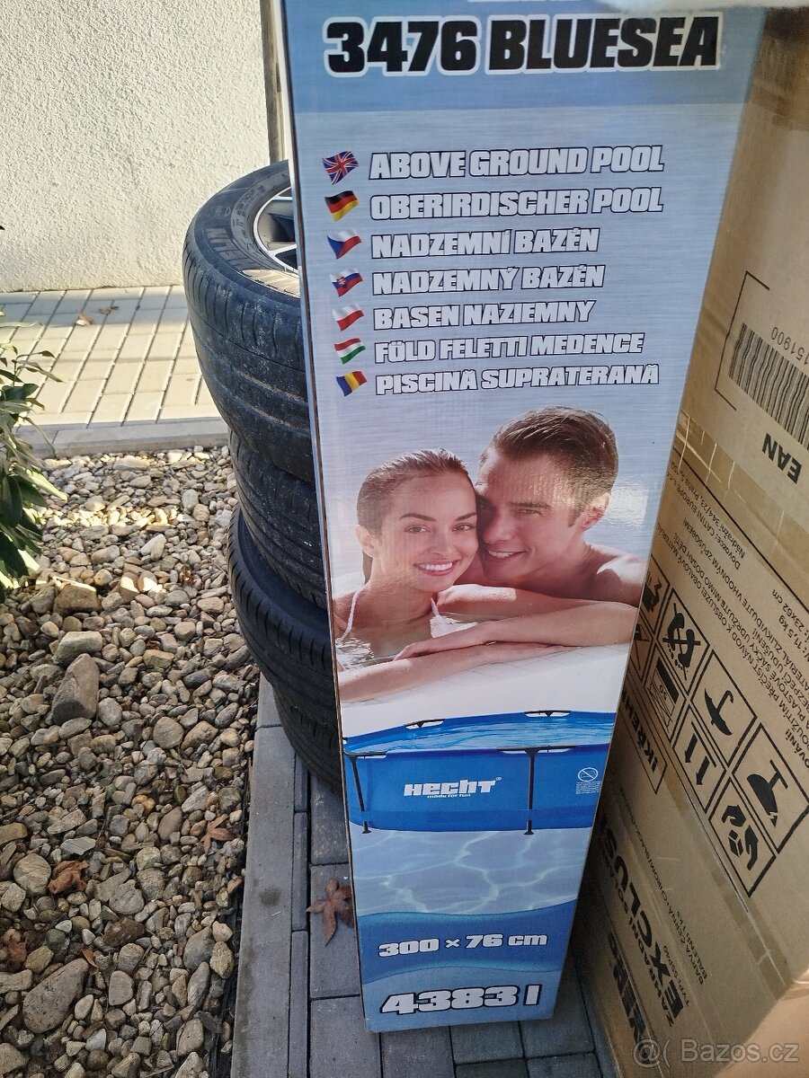 Bazén,filtrace,vysavač,do bazénu,sprcha - 3