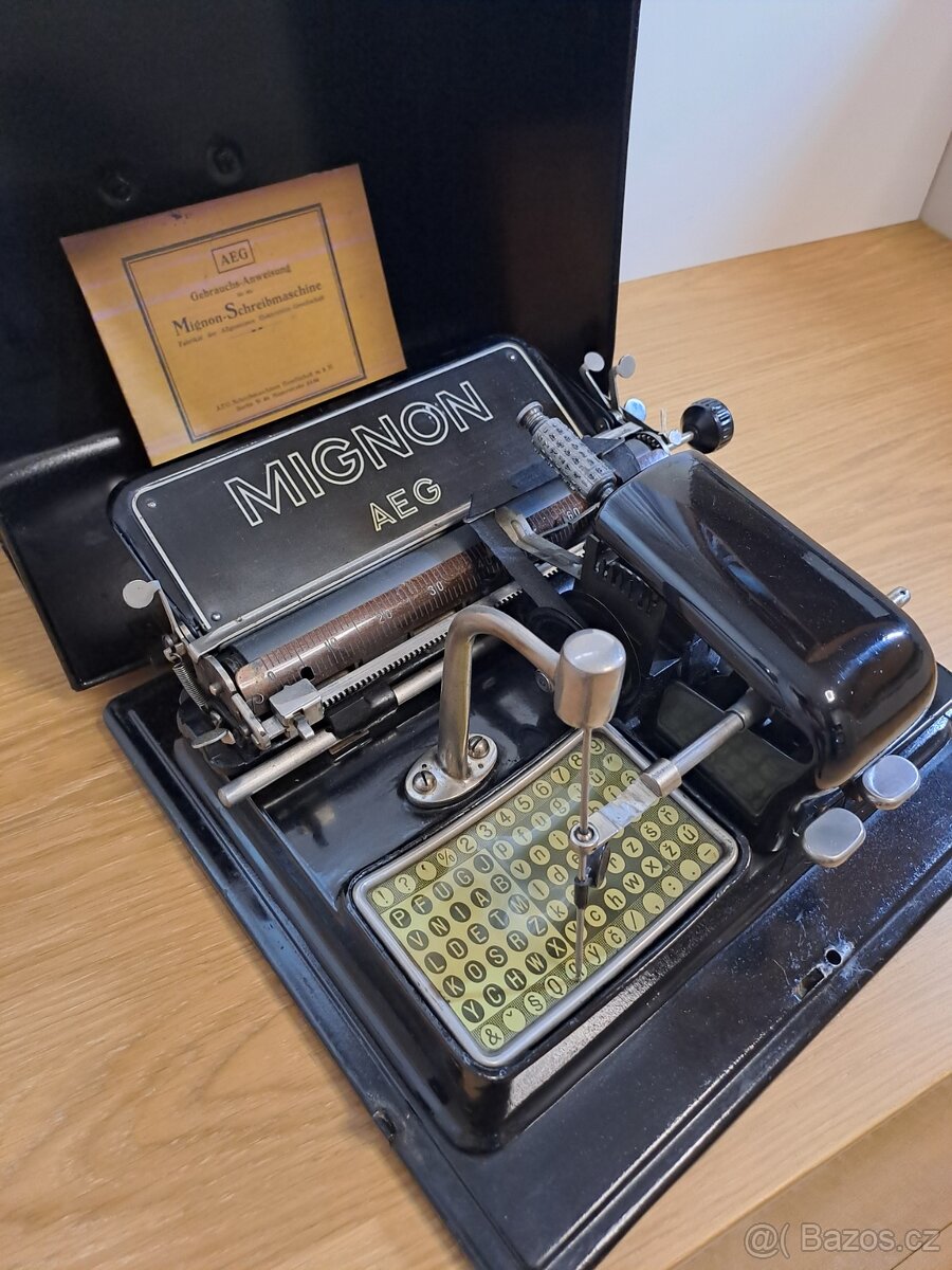 Psací stroj Mignon N' 3 - 3