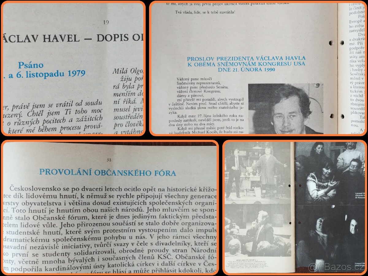 Dokumenty doby - Havel ...do r. 90 - 3