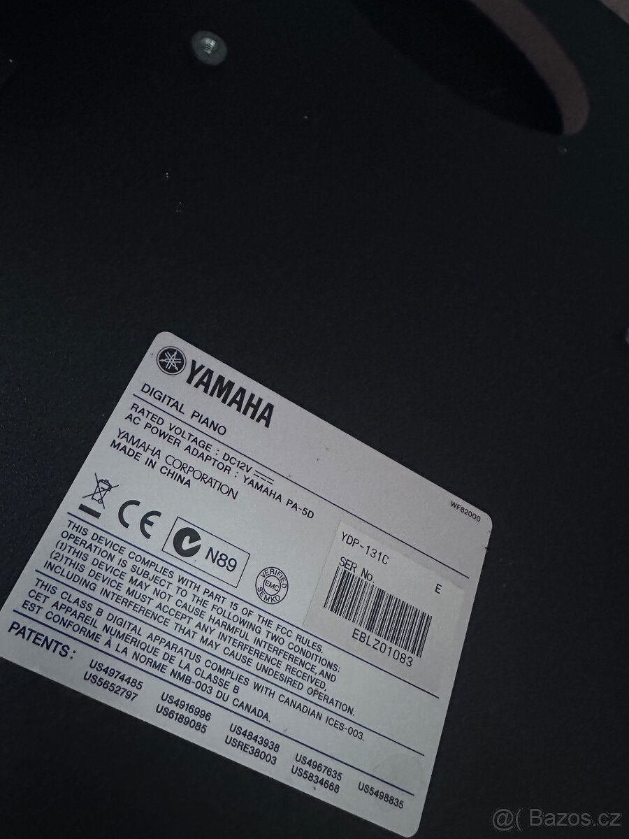 Klavír Yamaha YDP-13 - 3
