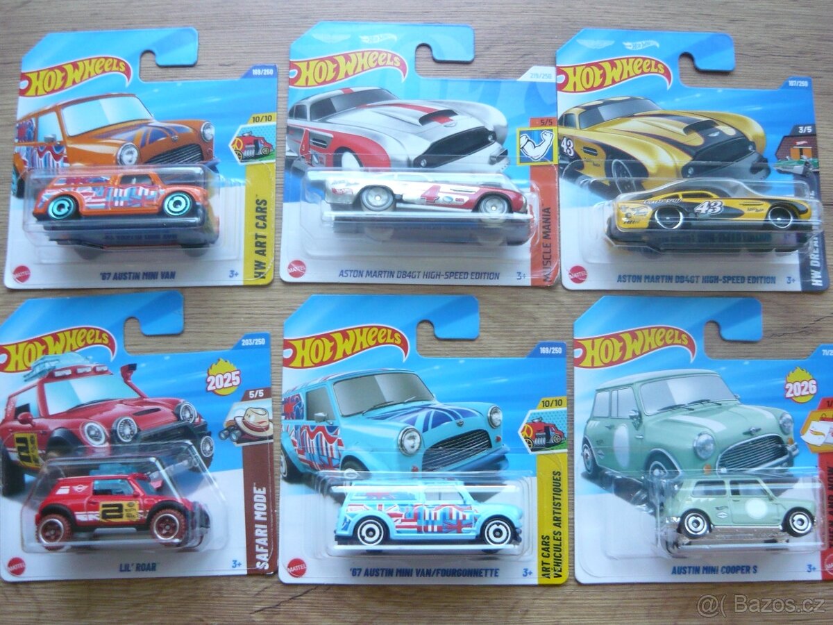 AUTÍČKA HOT WHEELS - 3