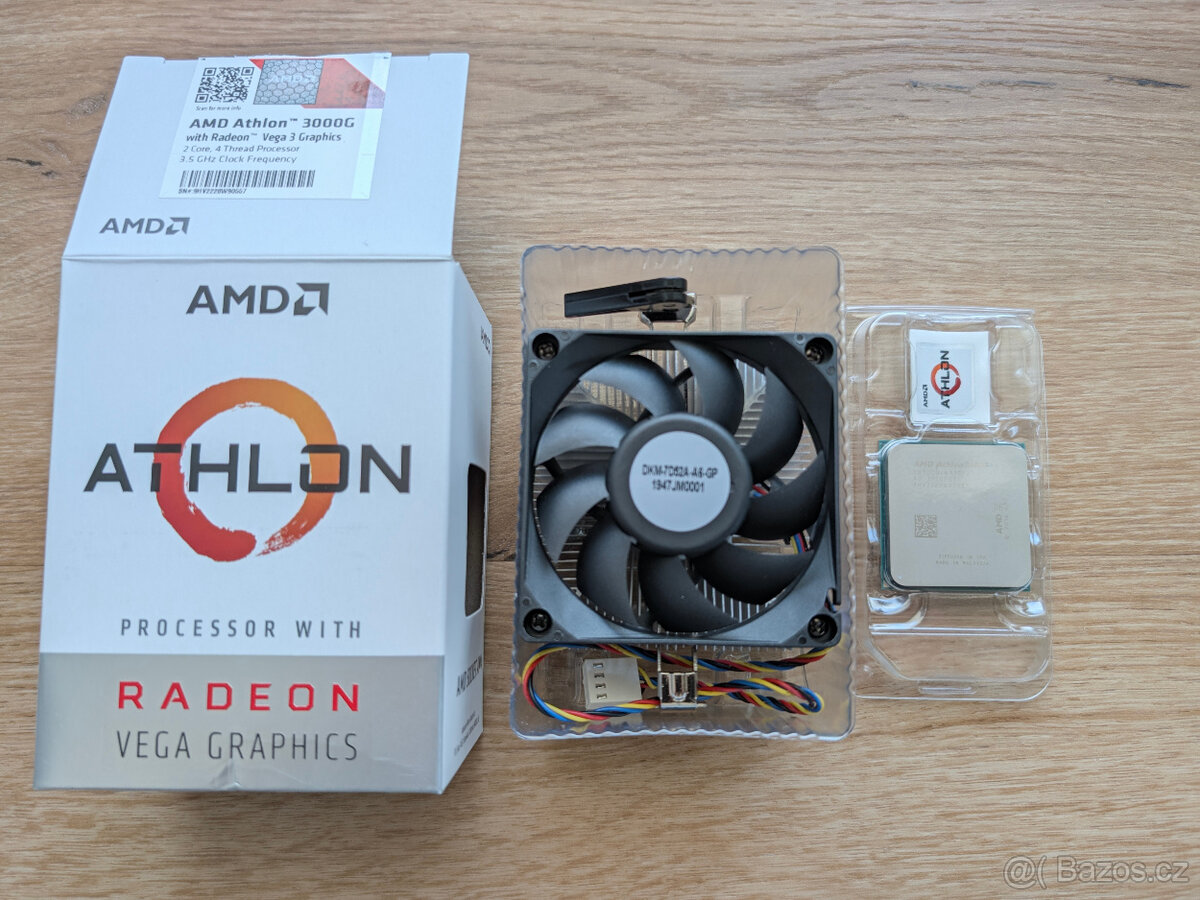 AMD Athlon 3000G AM4 + chladič - 3