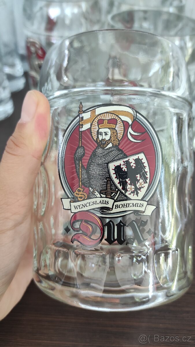 Pivní sklo/krýgl Wenceslaus Bohemus 0,5l - 3