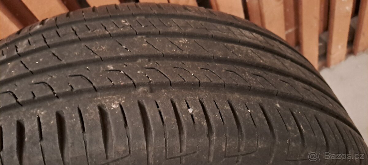 Orig.kola Peugeot + letni barum FR BRAVURIS 5HM 215/55 R17 - 3