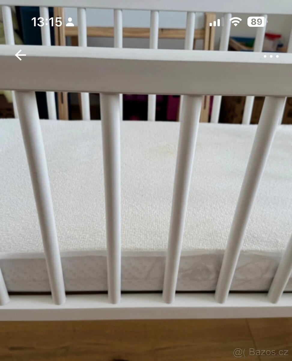 Detska drevena kolebka - 3