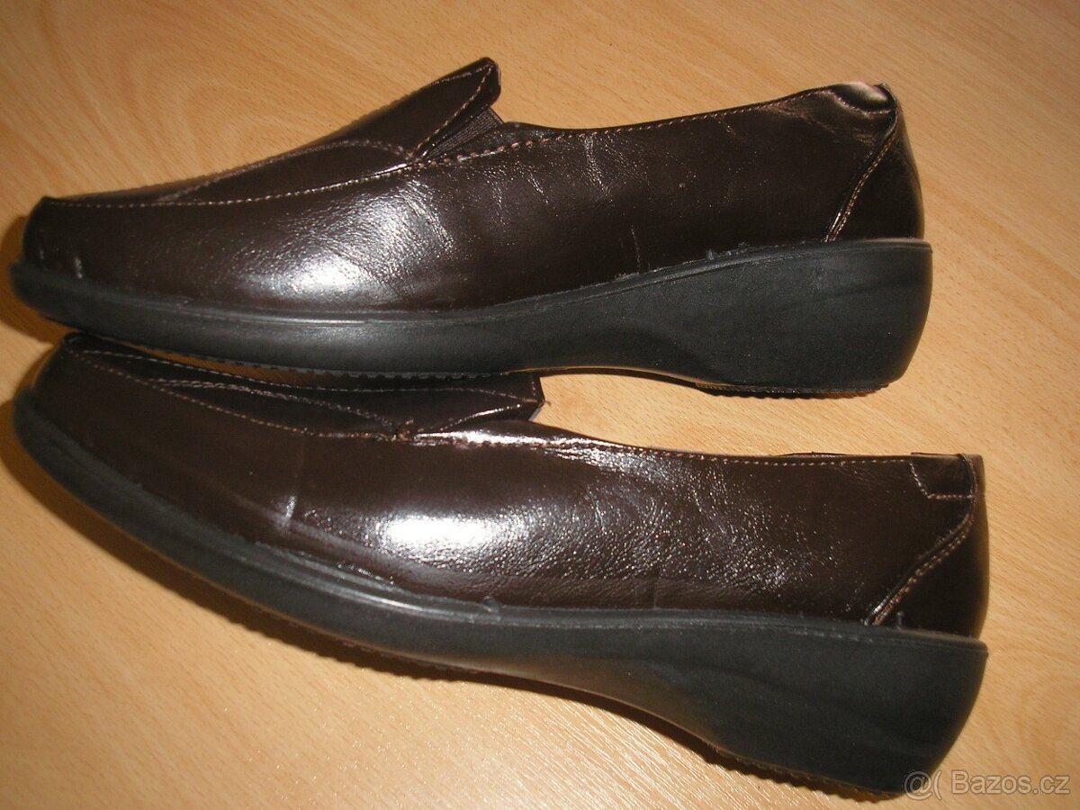 Hnědé mokasíny vel.38 - 3