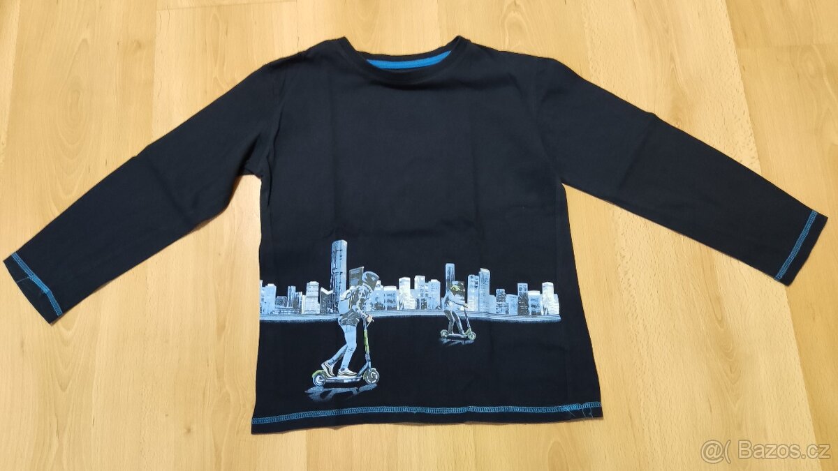 Chlapecké tríčka dlouhý rukáv 4x 134 Kugo/Wolf - 3