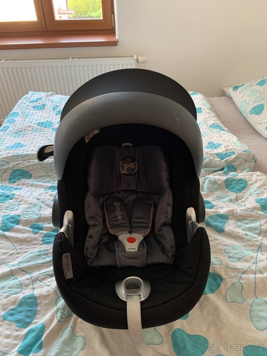 Autosedačka Cybex Aton Q plus Platinum + Cybex letní potah - 3