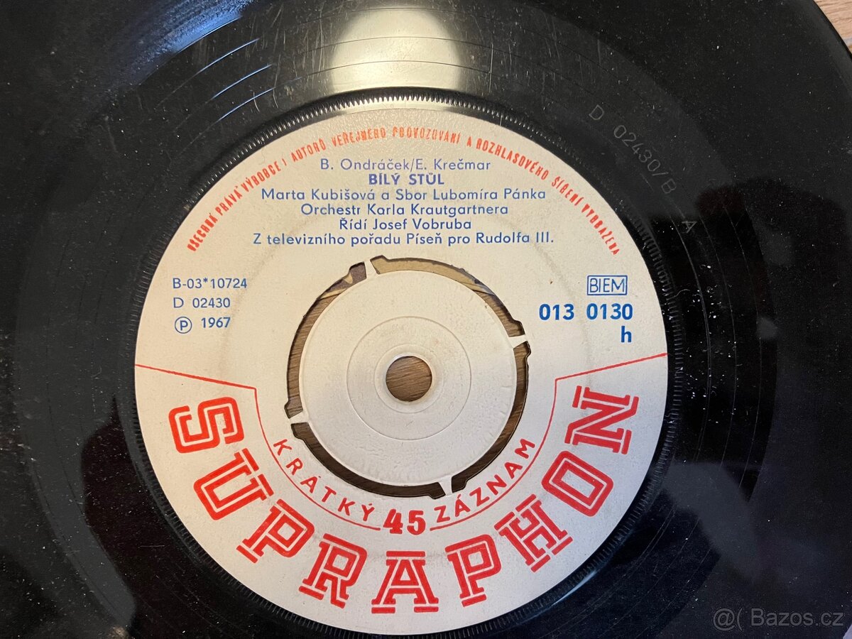 SP desky, folk, pop - 3