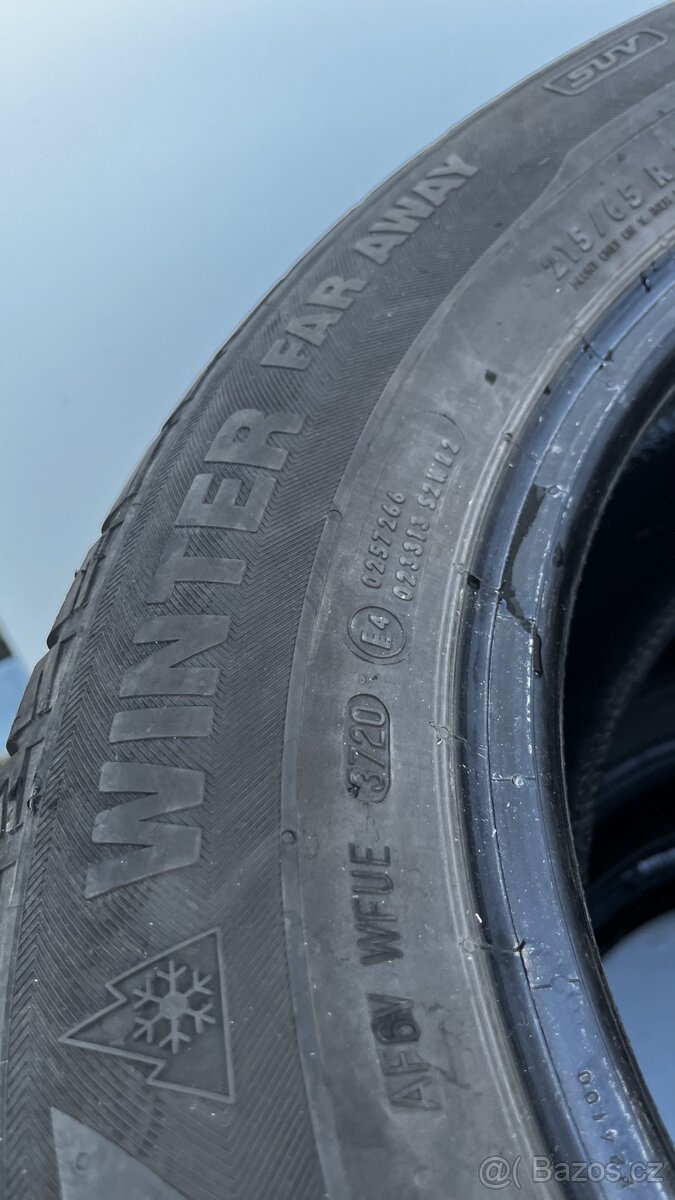4x - zimní pneu - 215/65 R16 98H - MOTRIO - 6mm - 3