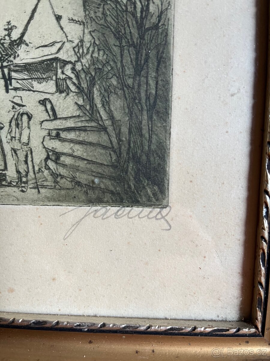 Obraz ´věž´ krásny rám - 3