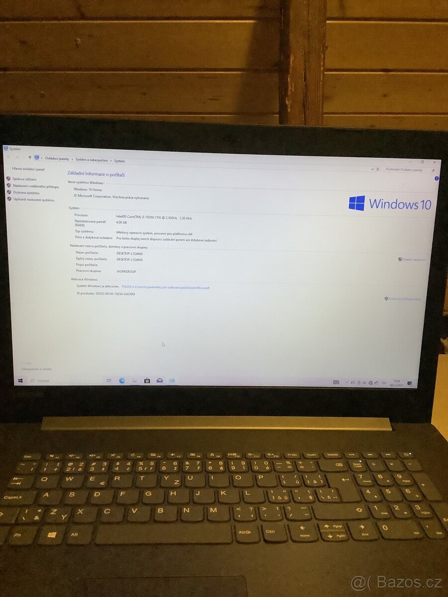 Lenovo V320-17IKB Černý, bez nabíječky a DVD mechaniky - 3