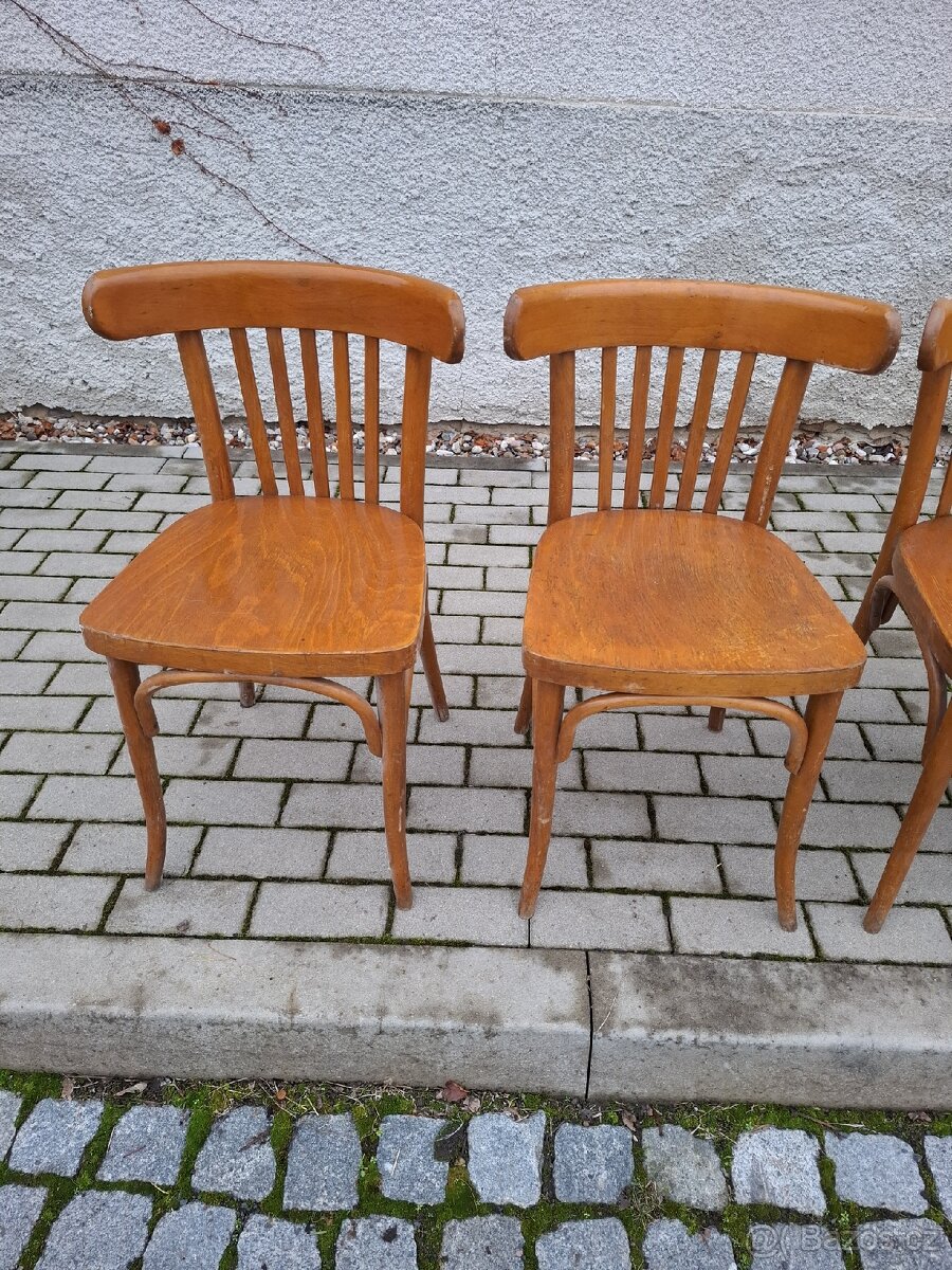 46x staré hospodské židle thonet - 3