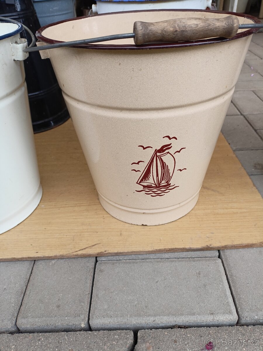 Smaltované nádobí ,nádobí-4. - 3