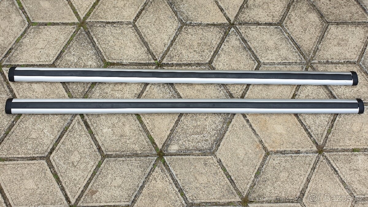 Hliníkové příčníky Thule 120cm + patky Thule 753 - 3