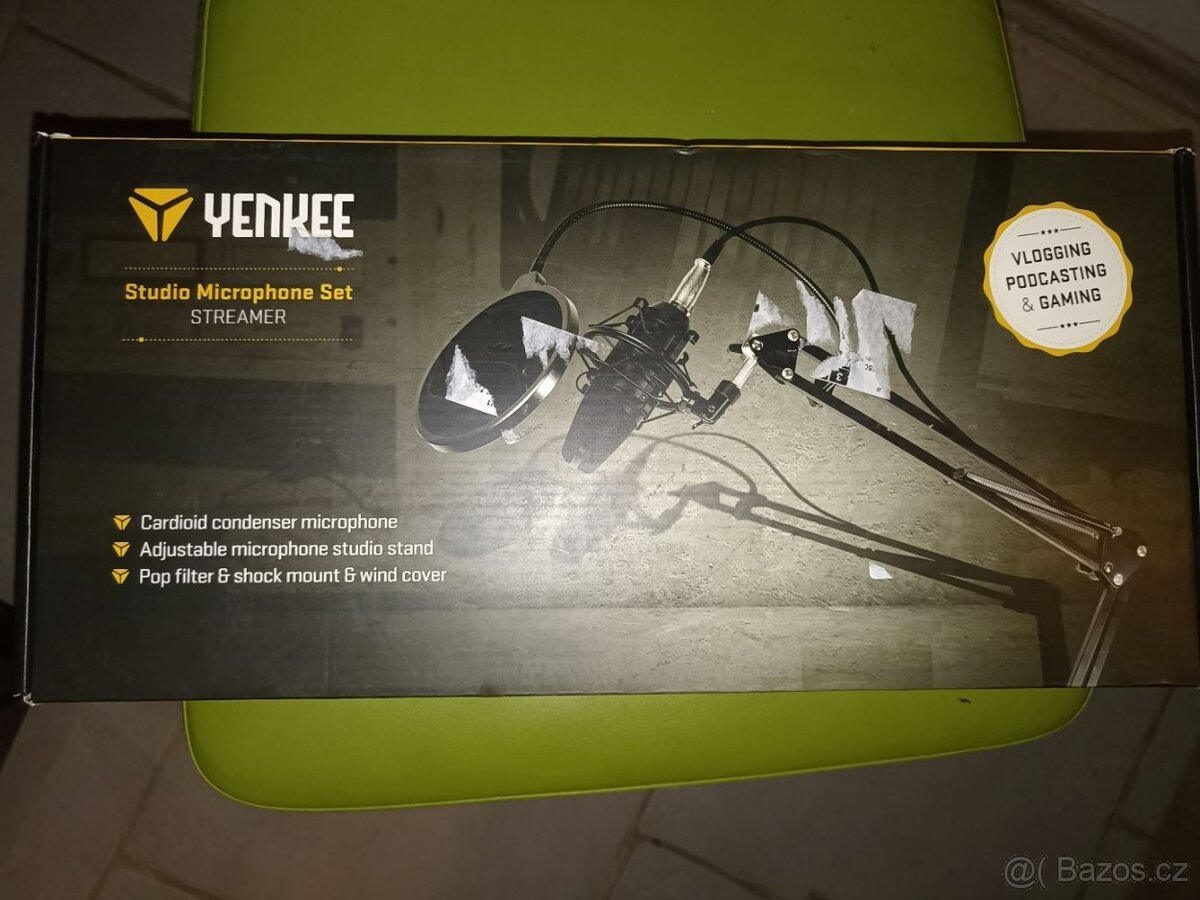 Mikrofon studiový - Yenkee YMC 1030 - 3