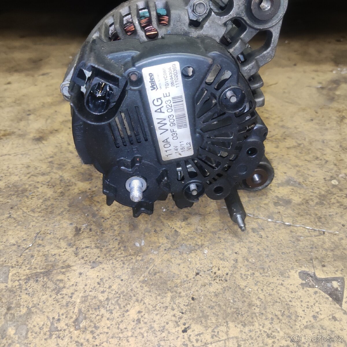 Alternátor škoda fabia 1,2tsi - 3