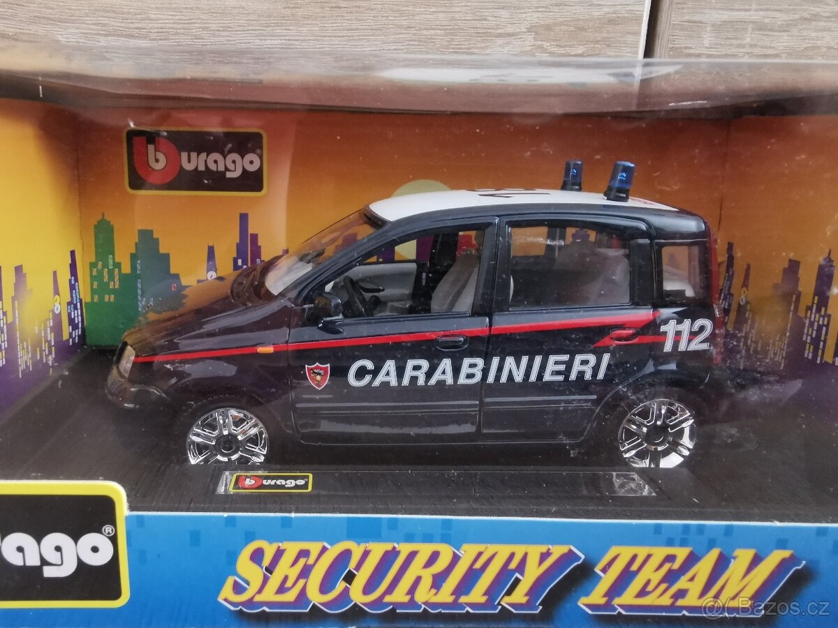 Modely Bburago 1:24, 1:43 - 3