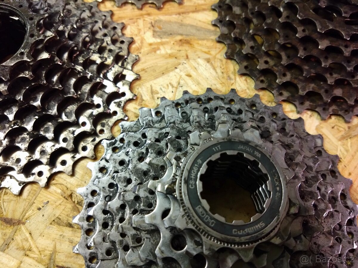 Osmirychlostní kazeta 4x - 3