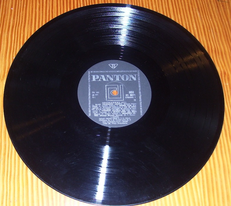 LP deska Greenhorns 71 z r. 1971/282/ - 3