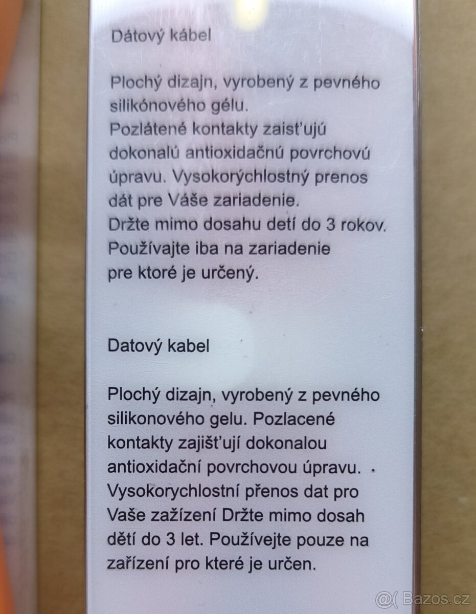 iPhone 4-4S - Vega USB Cable - Datový kabel - 3