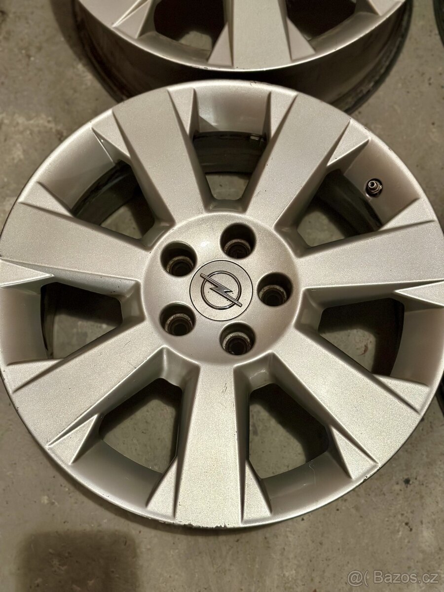 Originál alu kola Opel, Saab 5x110 R17 - 3