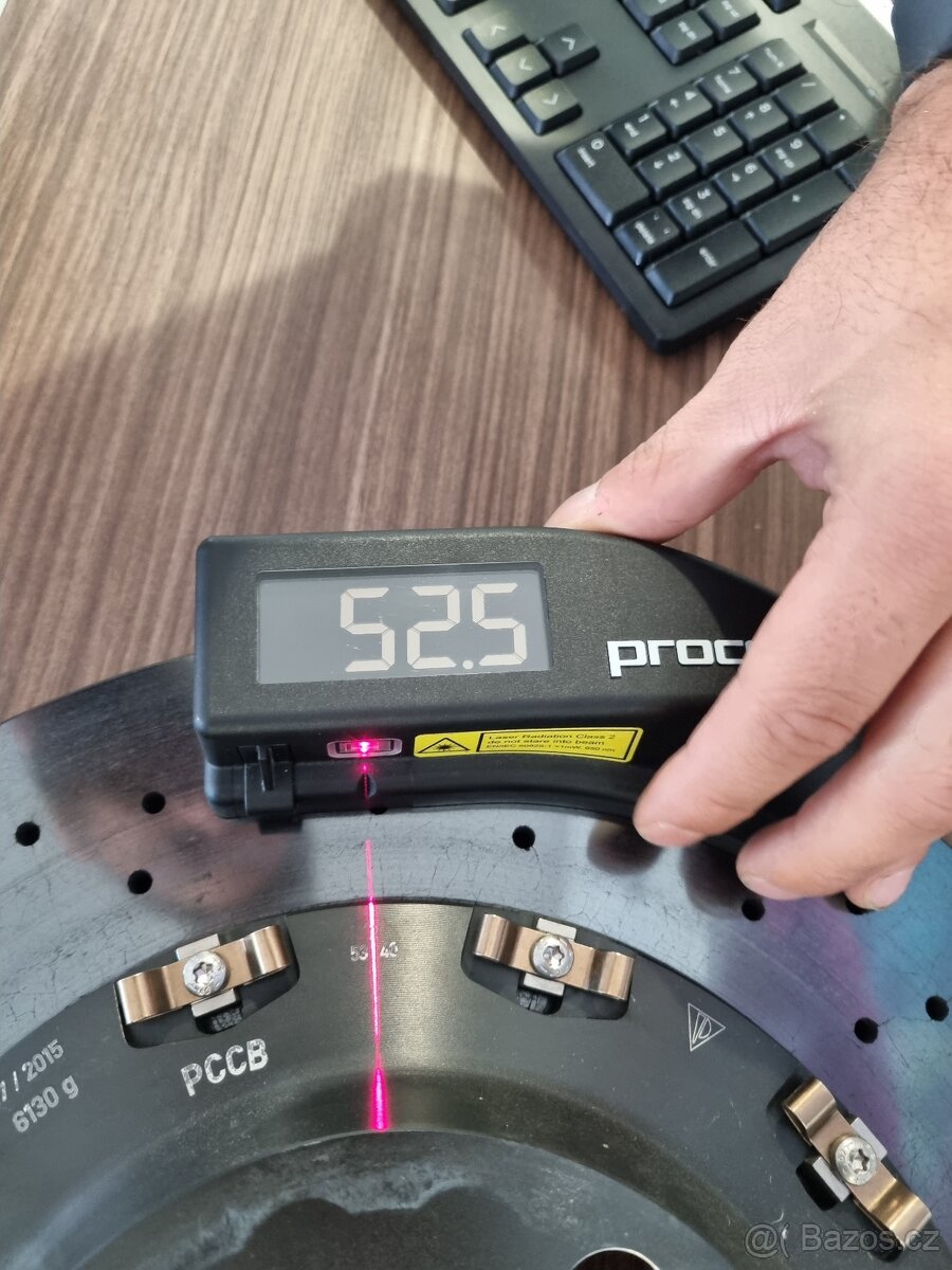 Prodám přední PCCB 911 GT3 RS 991.1 kotouče + destičky - 3