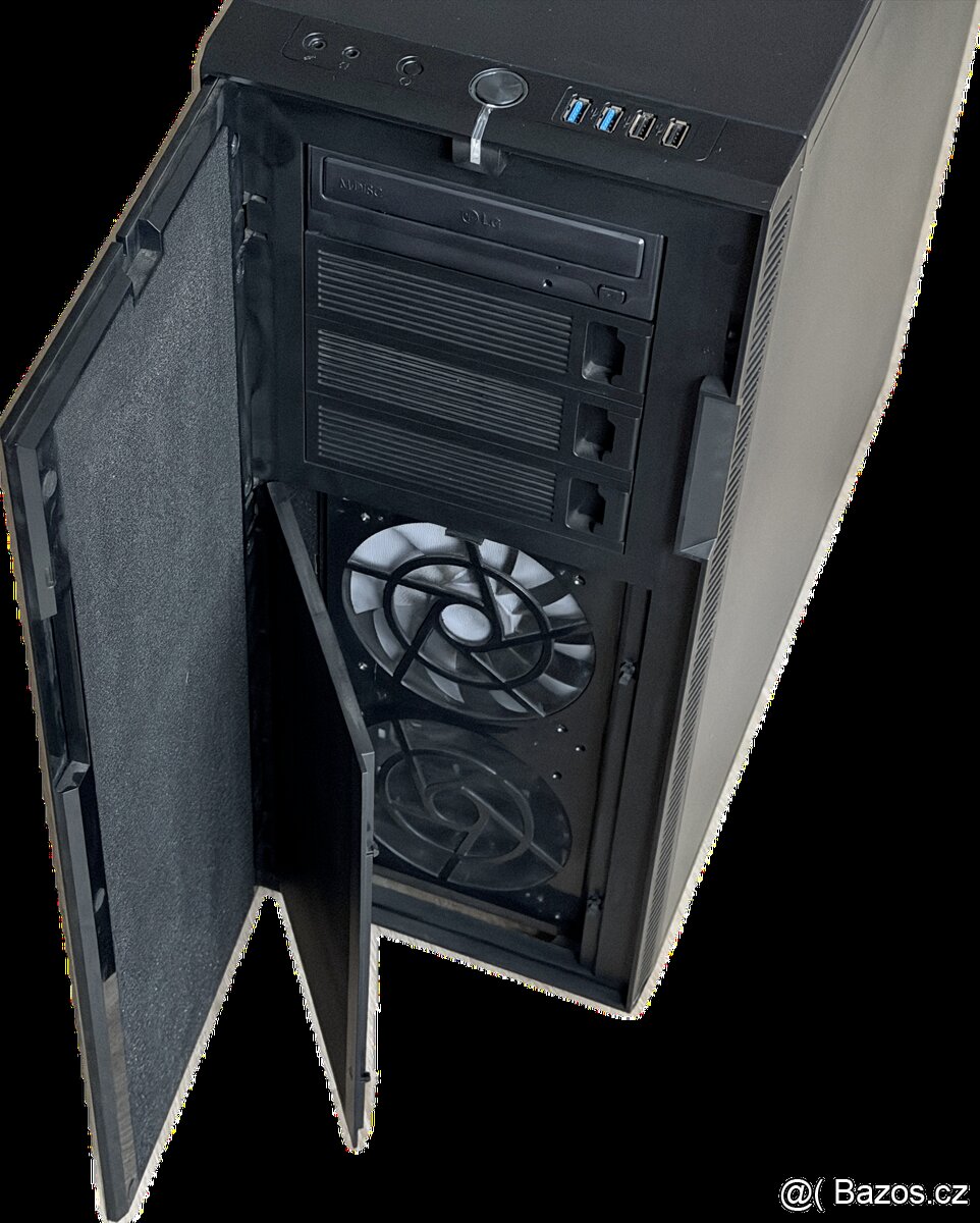 PC skříň Fractal Design Define XL R2 Black - černá - 3