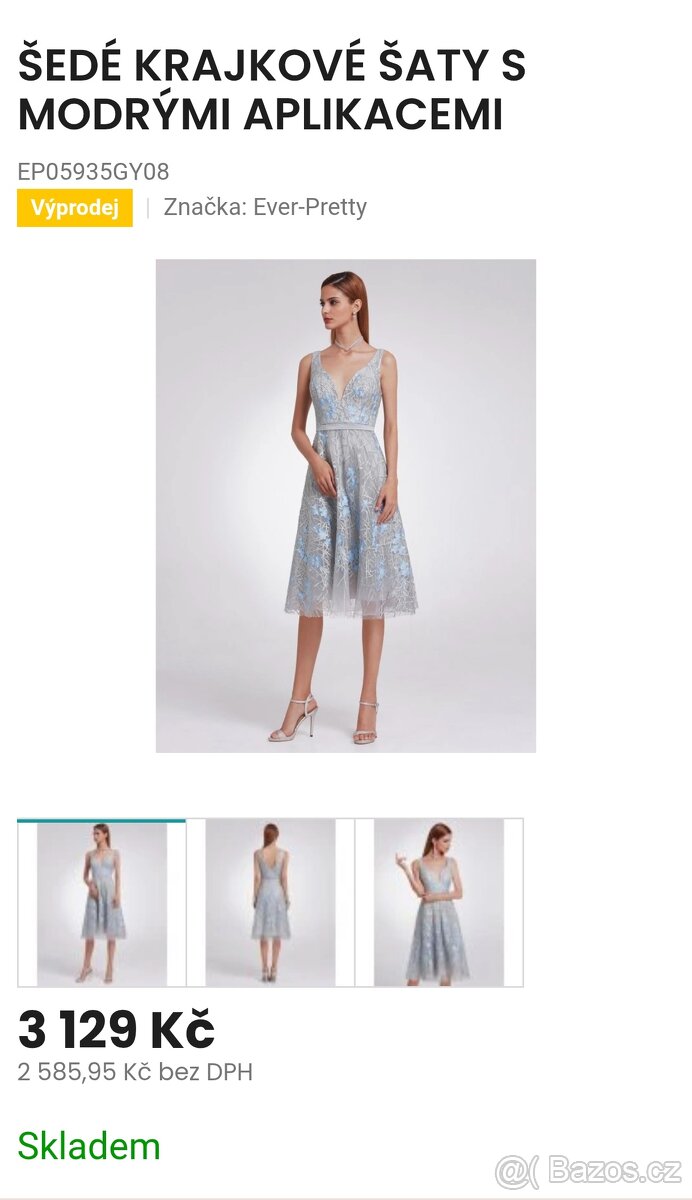 Šaty s výšivkou - 3