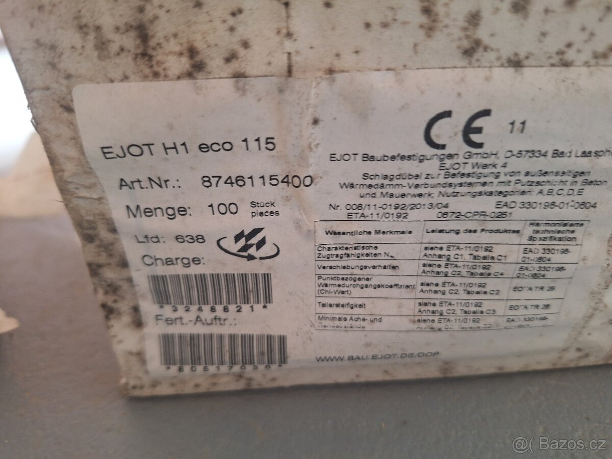 Fasádní kotvy/hmoždinky - 3