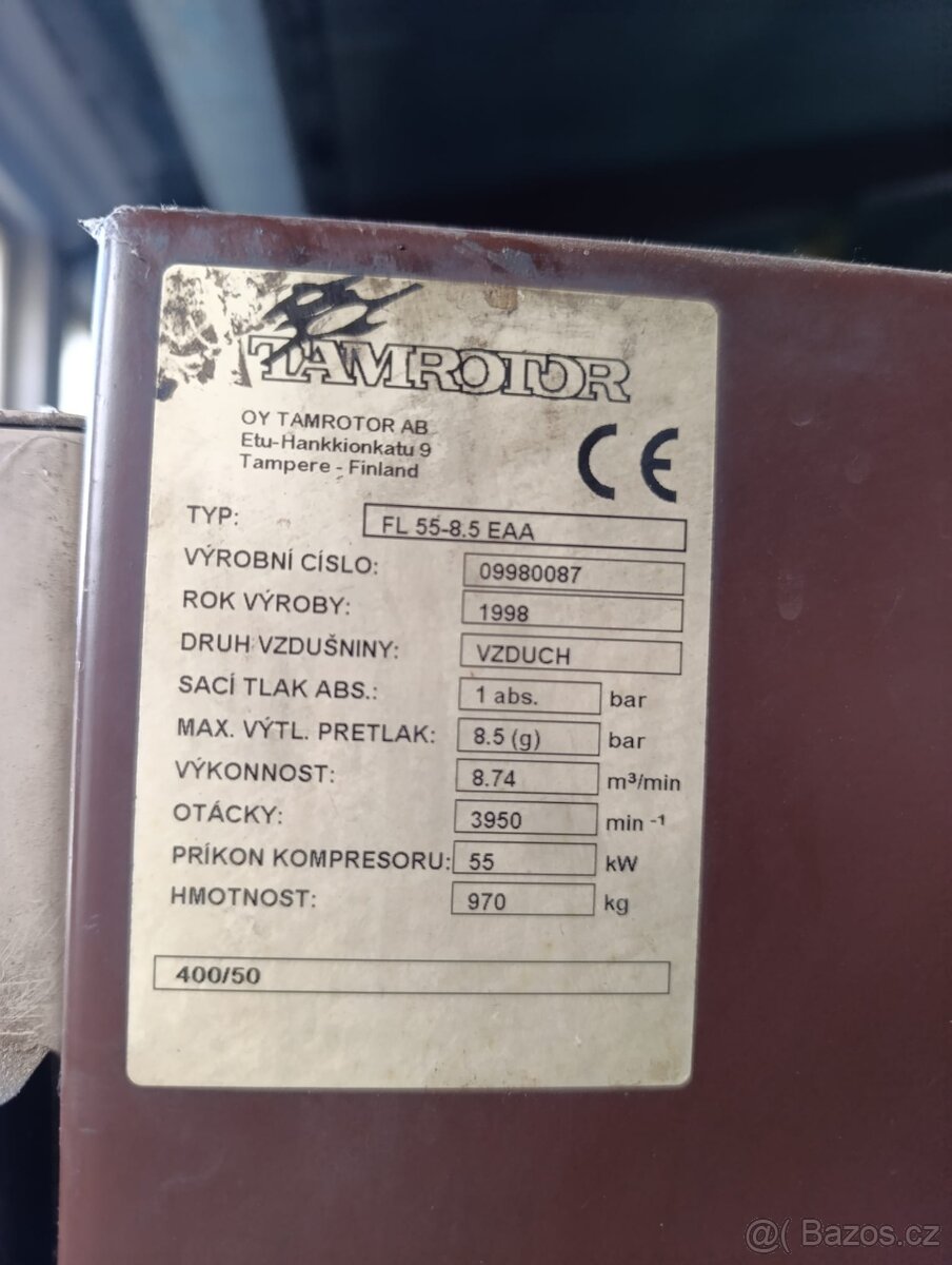 Šroubový kompresor Tamrotor 55 - 3