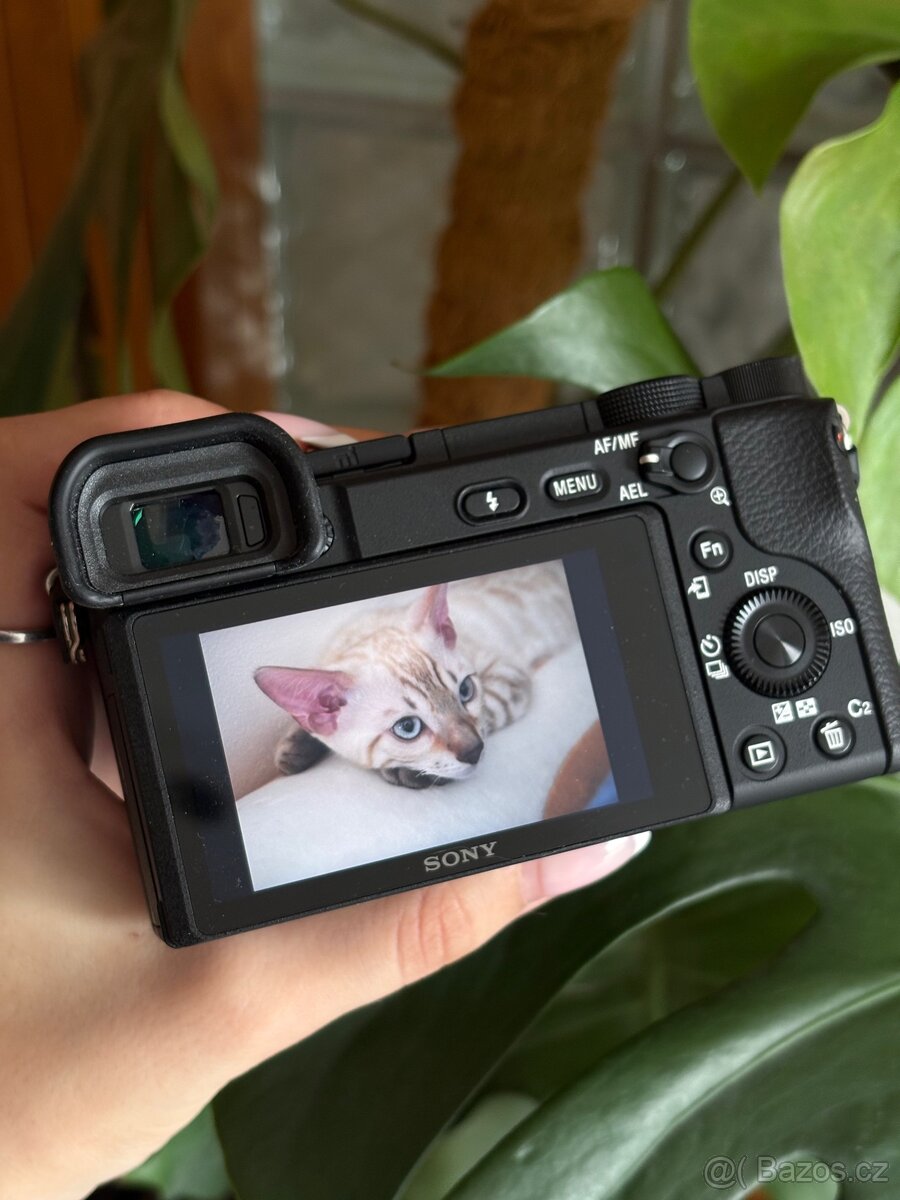 Sony a6400 + 4x objektiv + 256GB SD karta - 3