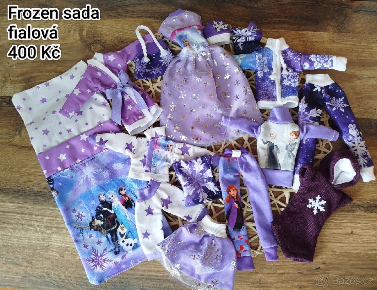 Barbie Sady oblečků Frozen, ledové království - 3