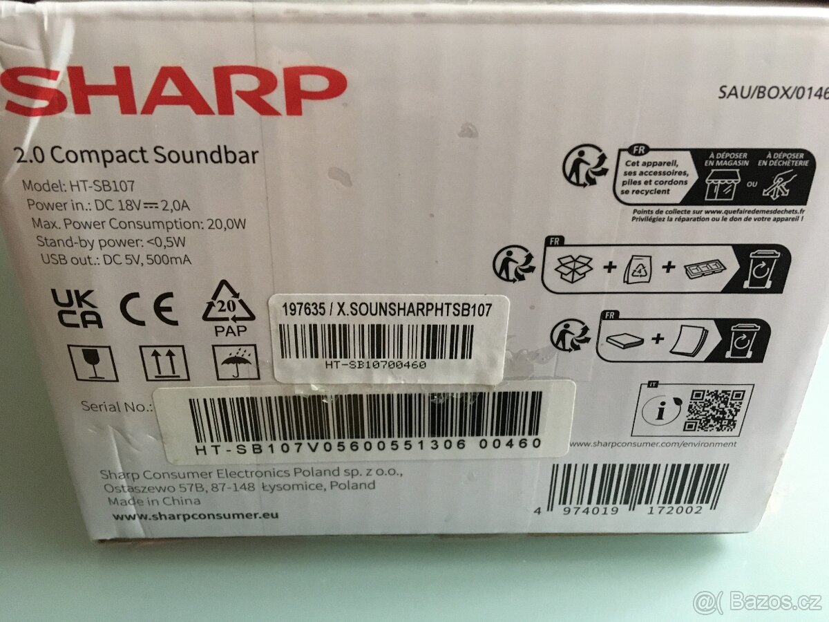Sharp HT-SB107 - 3