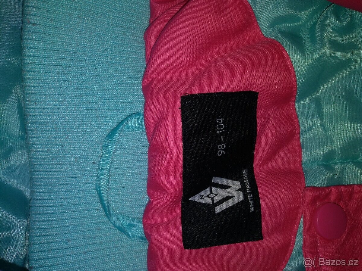 zimní nepromokavá kombinéza vel. 98, 98-104 C&A - 3