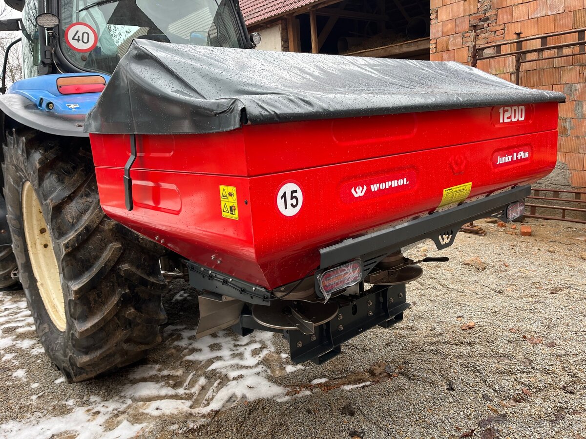 Rozmetadlo hnojiv WOPROL Junior II Plus 1200 - 3