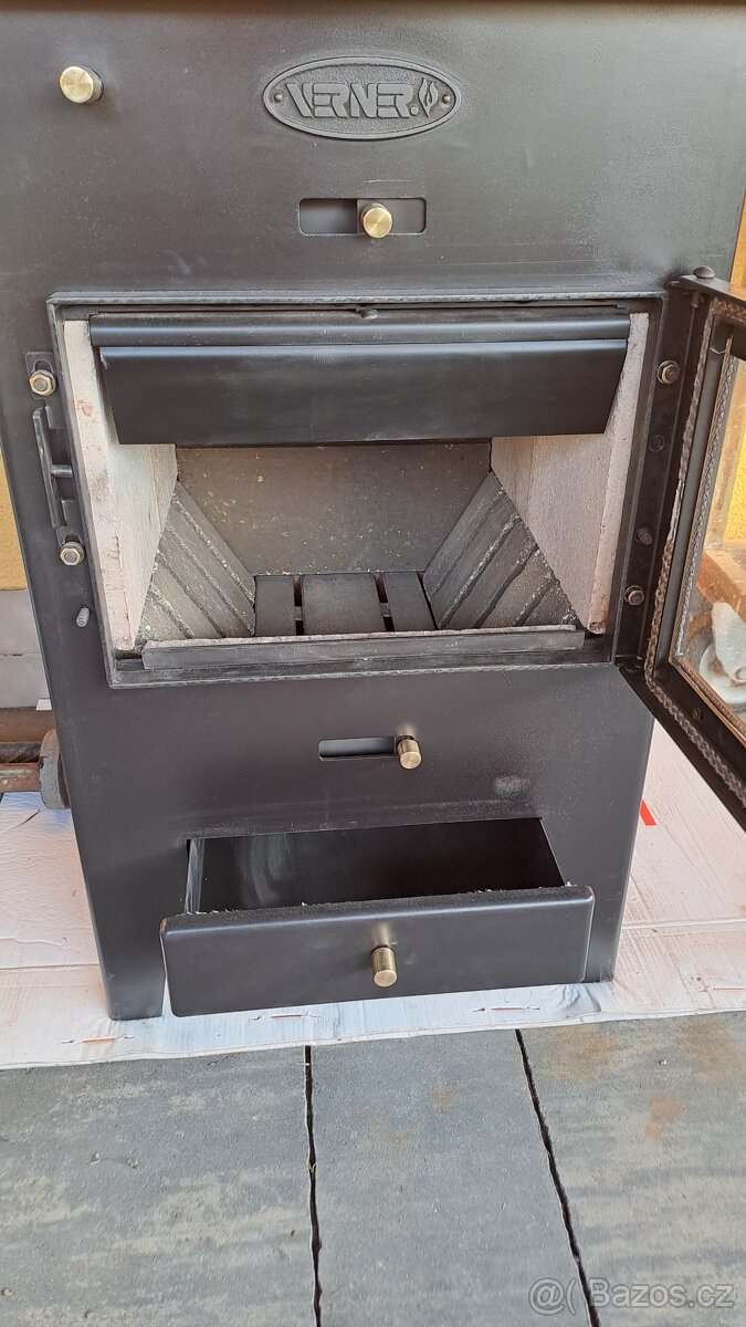 Krbová kamna s výměníkem Verner golemek - 3