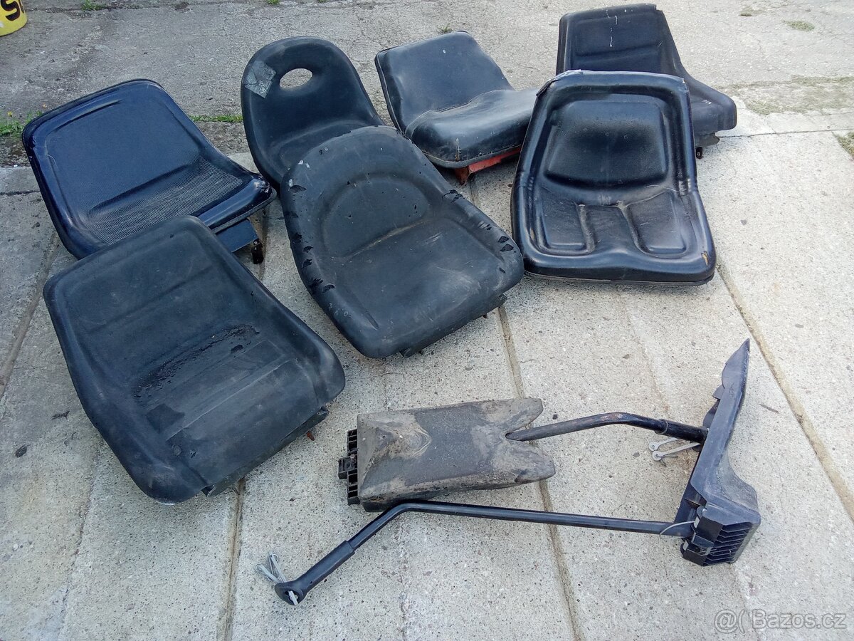 Sedačka na zahradní traktor - 3
